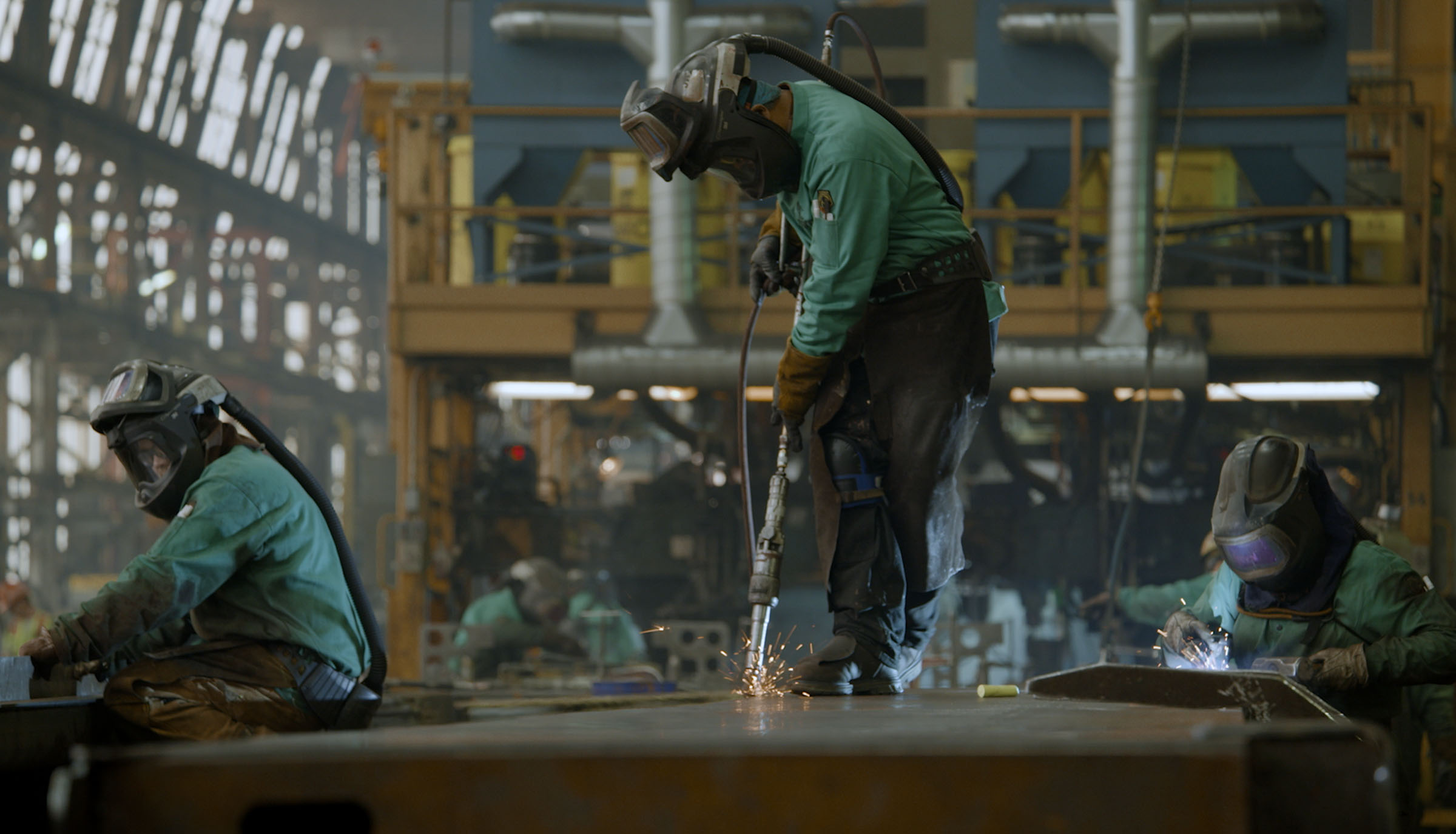 Danner Steelyard workers